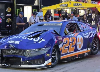 Joey Logano Leads Drama: NASCAR Atlanta Race Red-Flagged Amid Rain Chaos