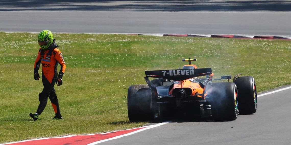 Lando Norris defies frustration rumors after dramatic crash in F1 Canadian GP
