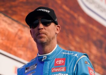 Denny Hamlin Elevates NASCAR with $250M Partner, Unleashes Superman in Blockbuster Racing Spectacle