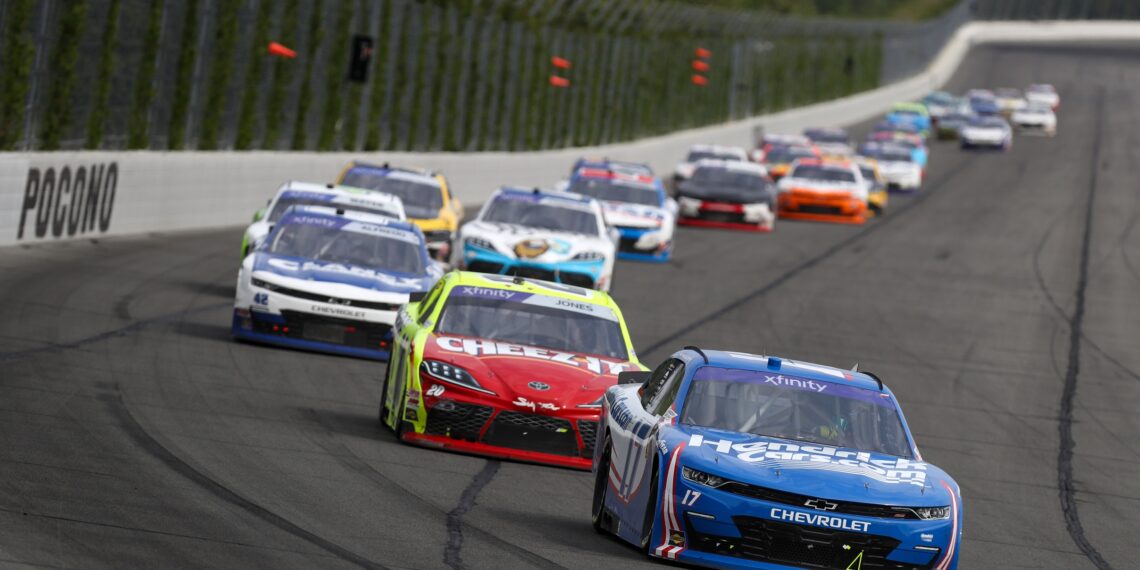 Chase Elliott’s Xfinity Series Victory Dreams Shattered in Dramatic Pocono Clash