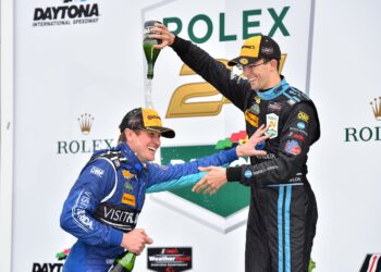 Jordan Taylor Roars Into NASCAR Truck Series Debut at Lime Rock With Spire