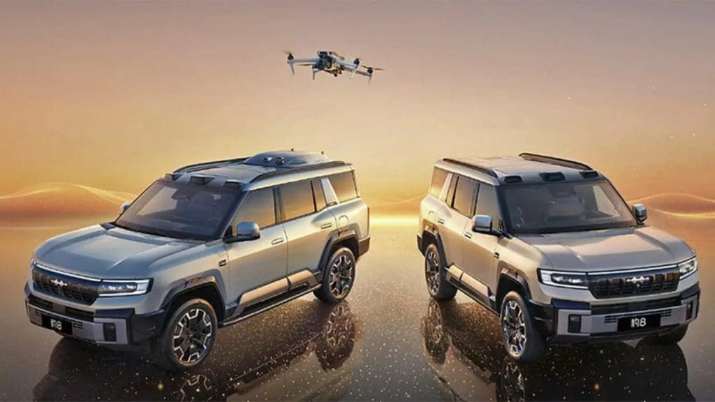 Denza Z9 já tem plataforma de drone