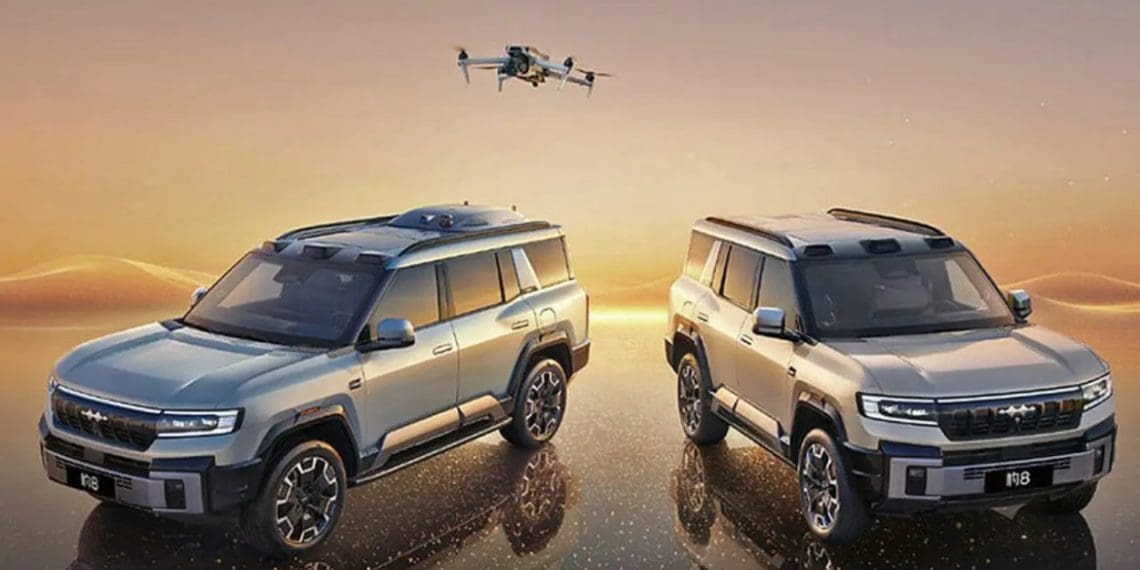 Denza Z9 já tem plataforma de drone