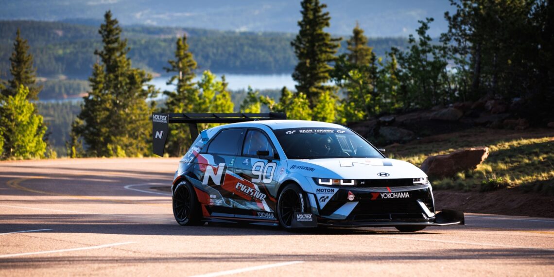 Hyundai Ioniq 5 N vence categoria Exhibition em Pikes Peak
