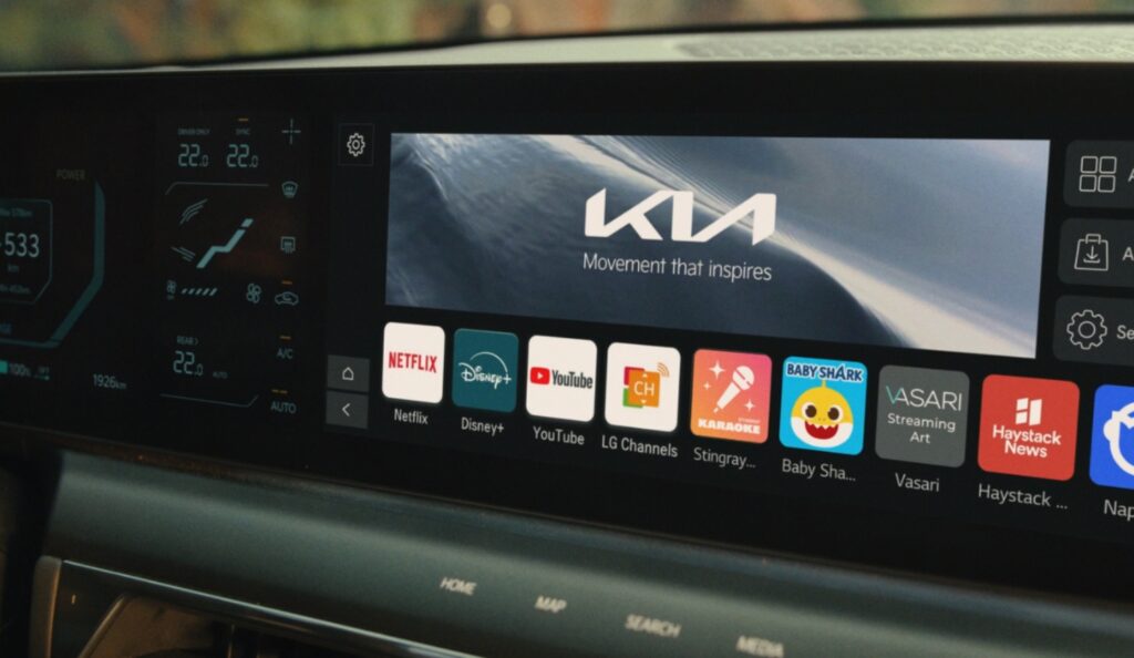 Kia lança serviço de streaming premium em toda a Europa