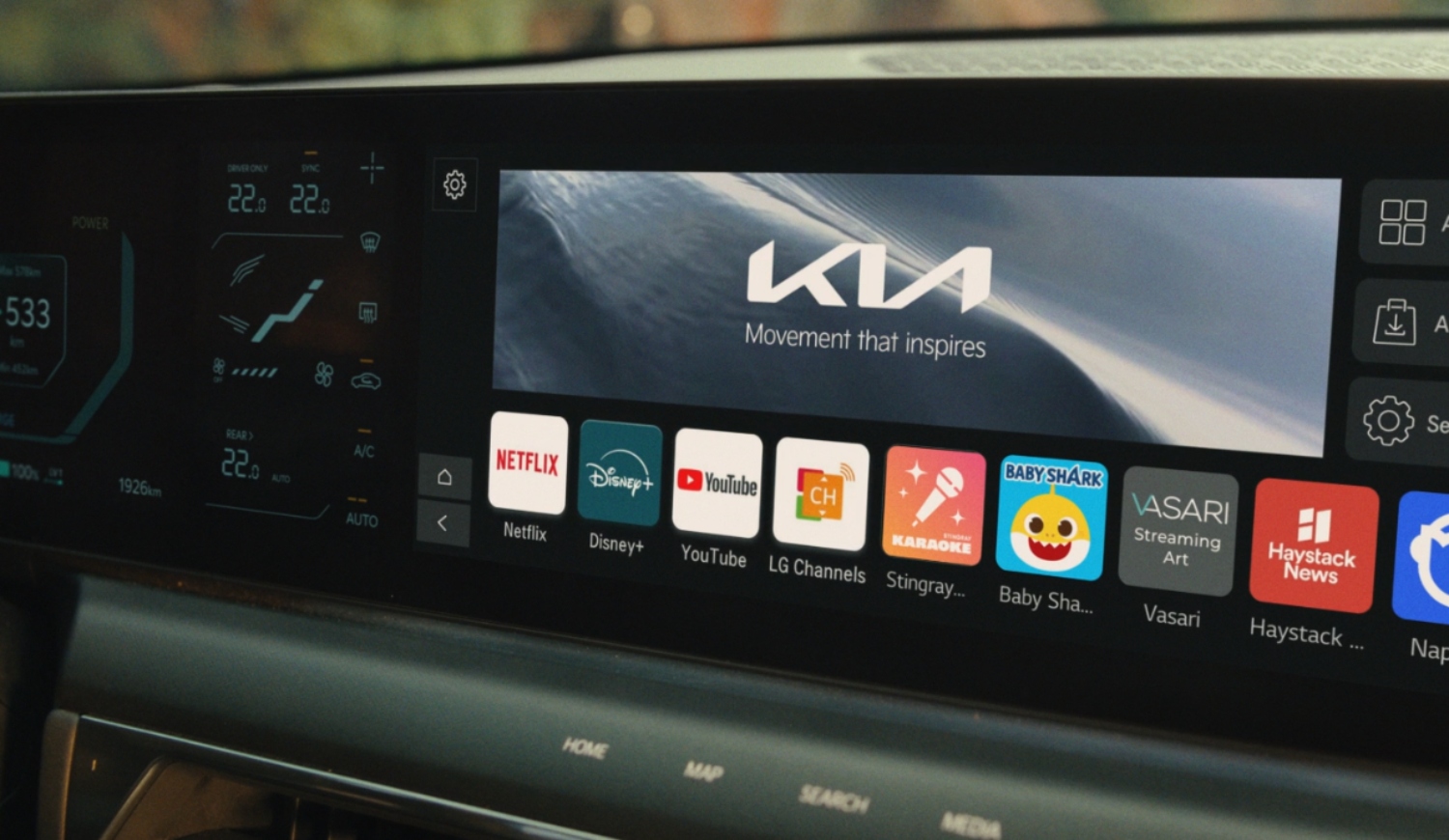 Kia Aprimora a Experiência do Motorista com Streaming Premium em Diversos Modelos na Europa