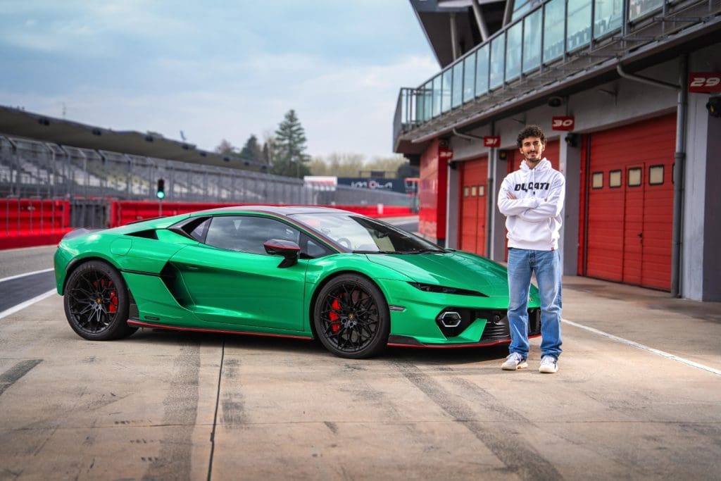 Lamborghini Temerario surpreende Francesco Bagnaia