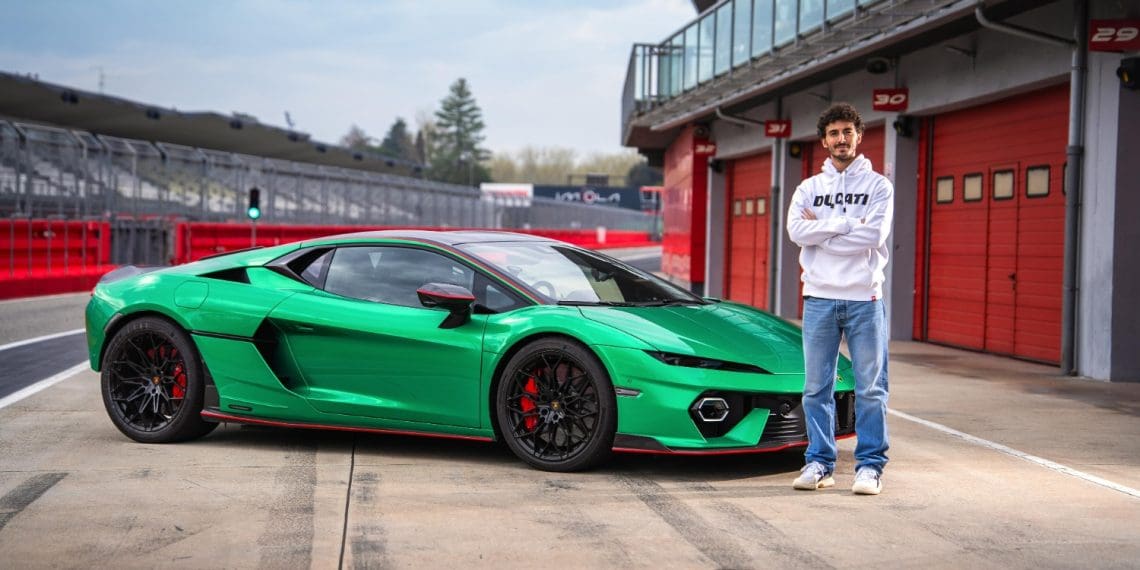 Lamborghini Temerario surpreende Francesco Bagnaia