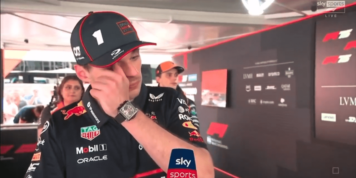 VIDEO: Max Verstappen sparks chaos after fiery clash with Sky Sports presenter – F1 Drama