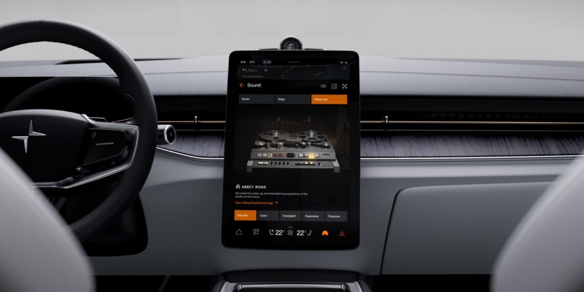 Polestar 3 introduz novo sistema de som “Abbey Road Studios”,
