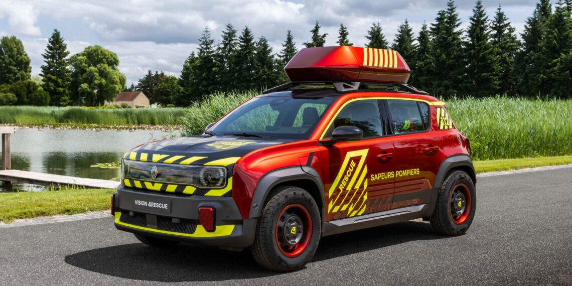 Vision4rescue é um veículo de emergência inspirado no Renault 4 E-TECH