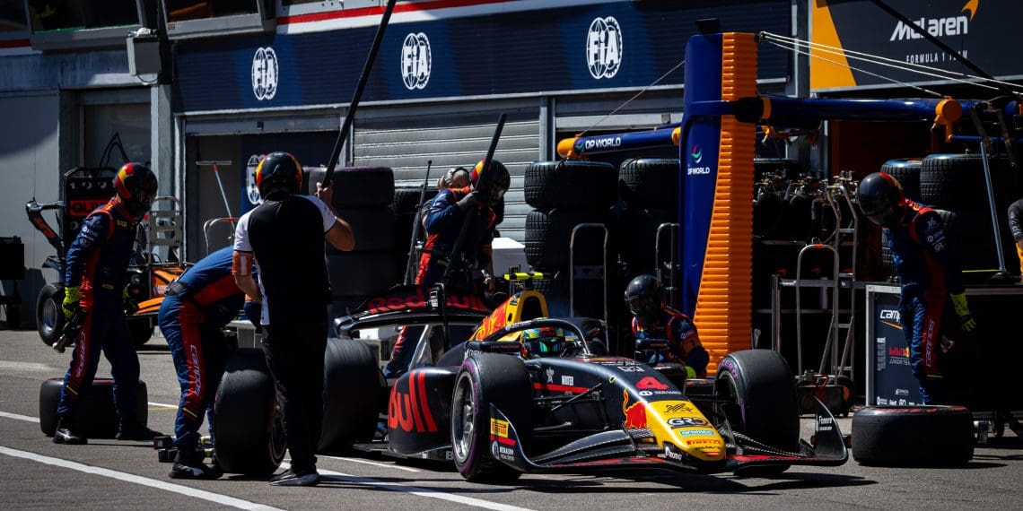 Arvid Lindblad Seizes Spanish Grand Prix F2 Triumph Amidst Steward Scrutiny