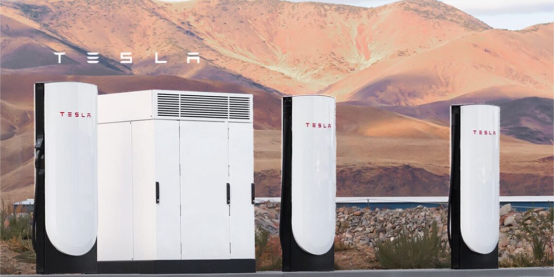 Supercarregadores V4 da Tesla chegam à China