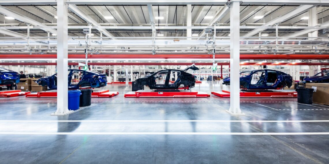 Tesla halts production of the Model Y and the Cybertruck.