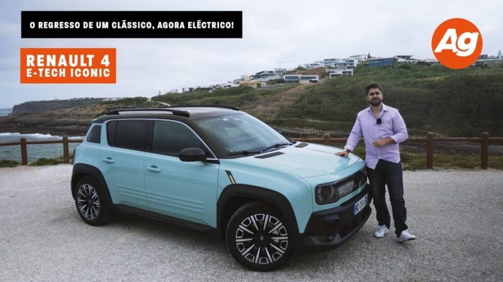 Renault 4 E-TECH Iconic: O Regresso de um Clássico, Agora Elétrico!