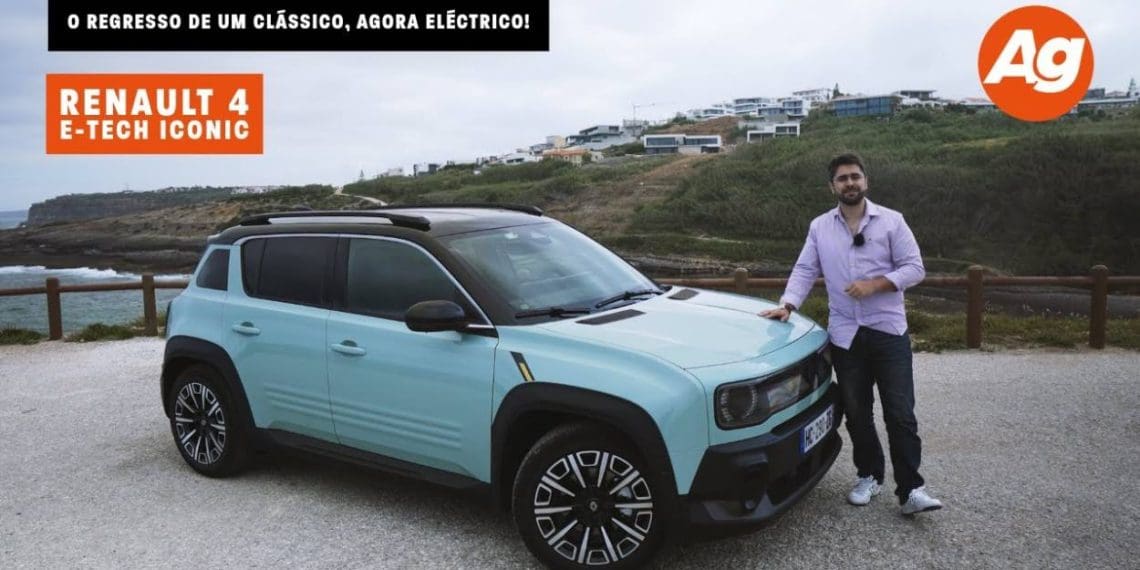 Renault 4 E-TECH Iconic: O Regresso de um Clássico, Agora Elétrico!
