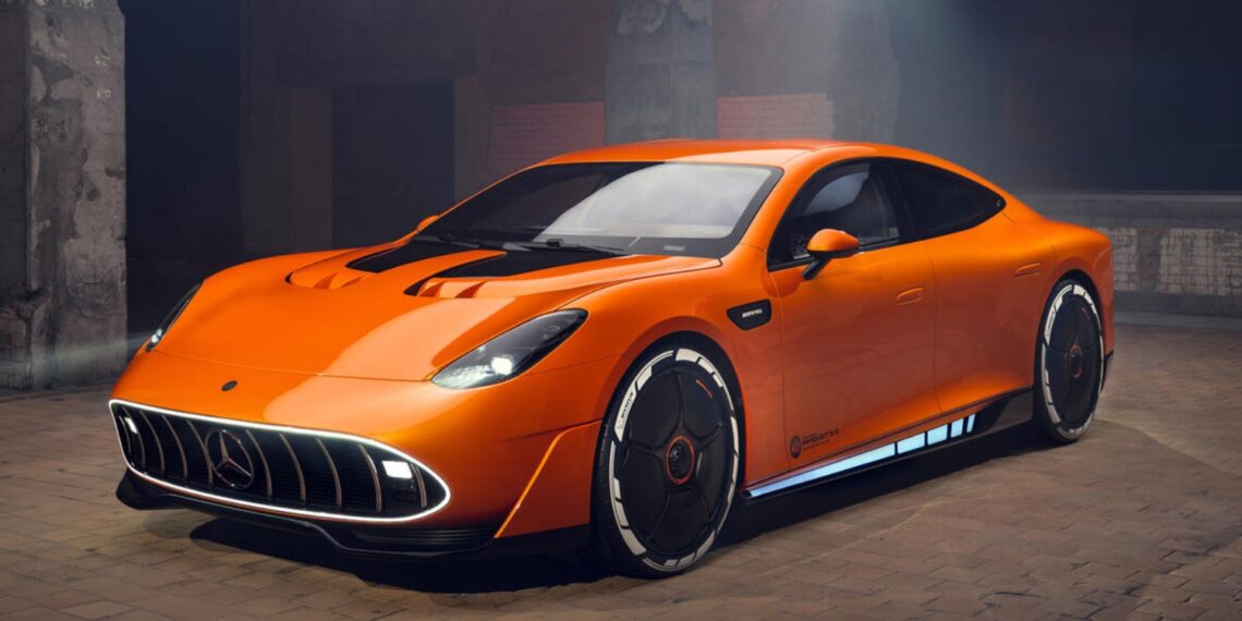 Mercedes-AMG apresenta novo concept elétrico com 1360 cv