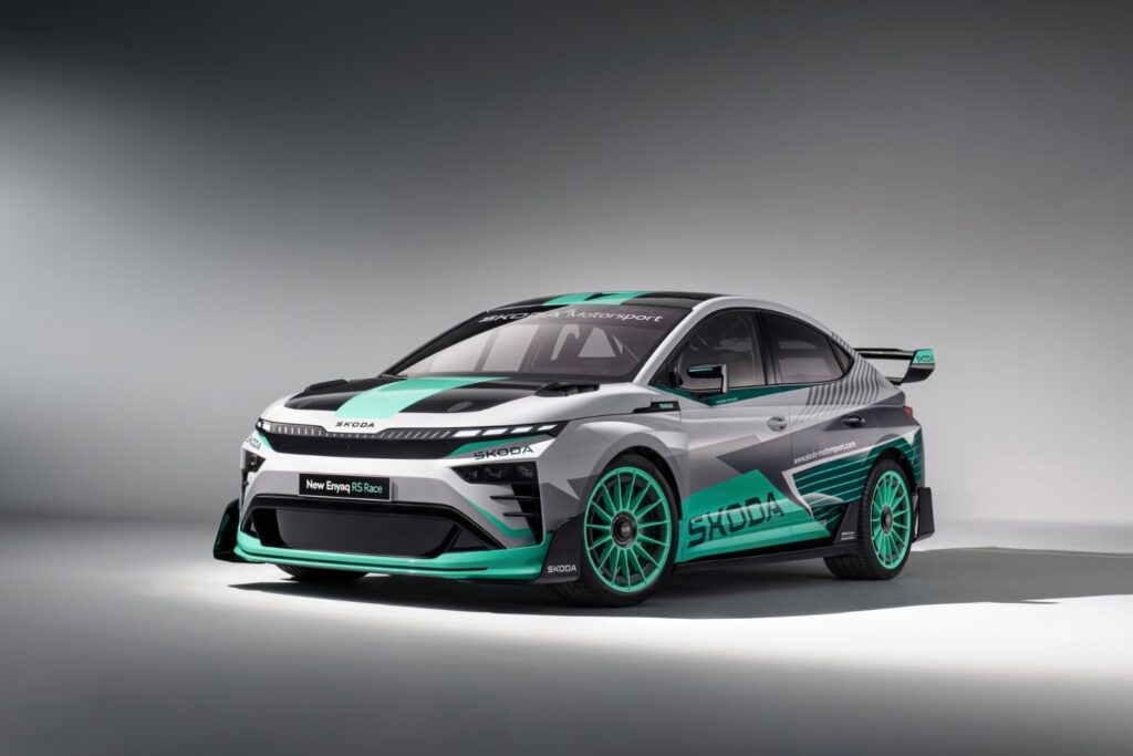 Novo Enyaq RS Race concept é o laboratório desportivo da Skoda