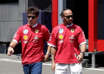 Ferrari’s Charles Leclerc Unleashes Shocking Revelation: Lewis Hamilton Not His Target in F1 Battle