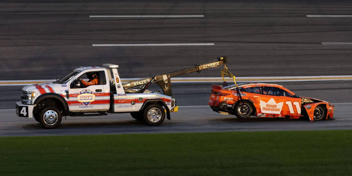 Denny Hamlin’s Nightmare: Engine Explodes, Derailing Race Before It Begins