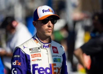 Denny Hamlin’s Fiery Clash with NASCAR Chief Unveiled: The Truth Behind the Penalty Drama