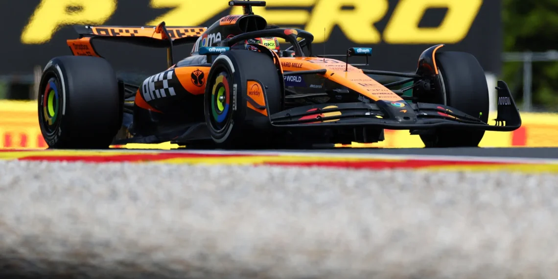 Oscar Piastri Dominates Belgian GP Practice, Leaving Lando Norris Struggling to Keep Up