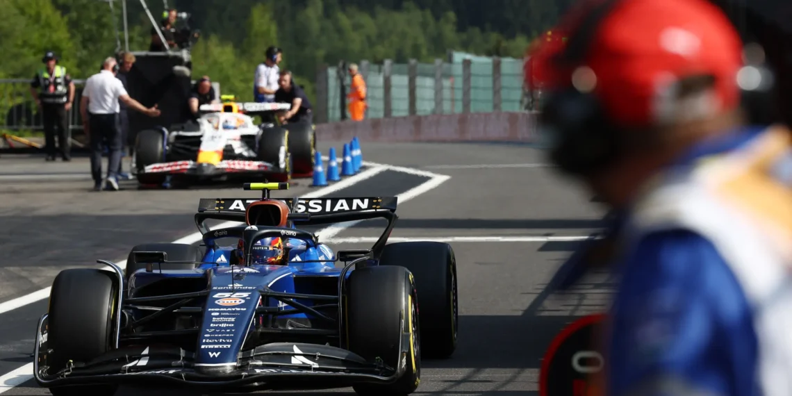 F1 Shock: Carlos Sainz Joins Pit-Lane Start Line-Up at Belgian GP