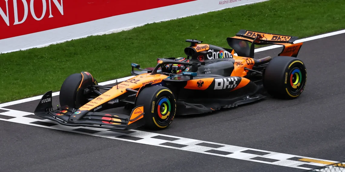 Oscar Piastri Triumphs Over Lando Norris in Epic Rain-Soaked Battle for F1 Belgian Victory