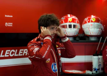 Charles Leclerc ignites Silverstone with Ferrari’s stellar Friday performance!