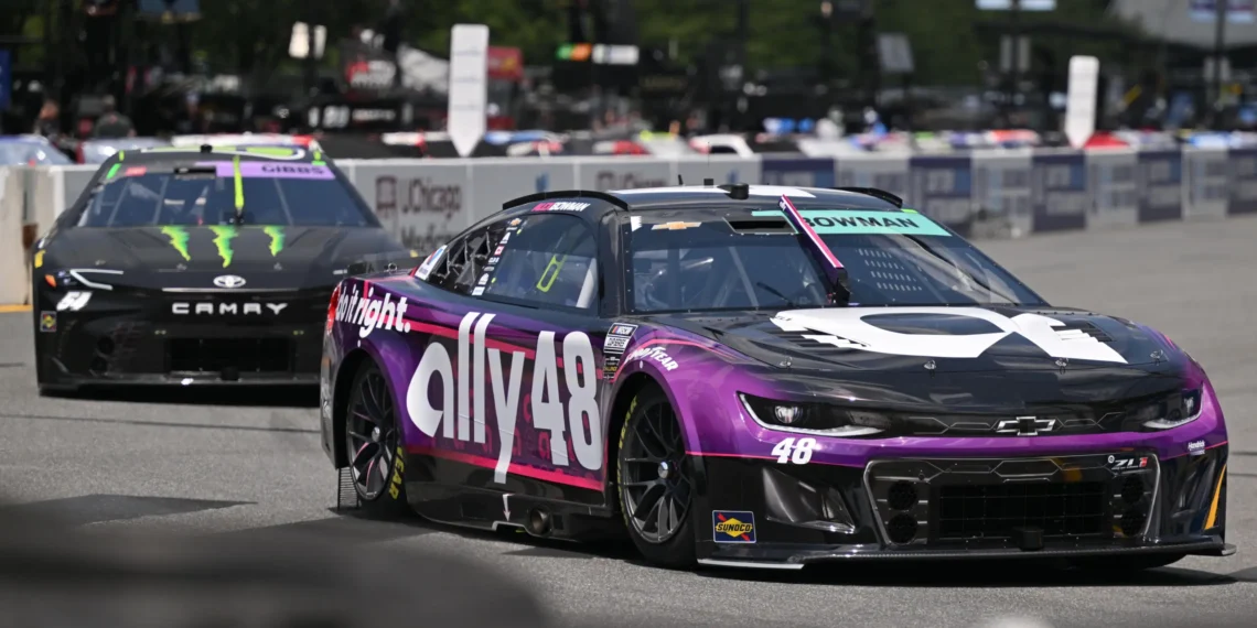 Alex Bowman Dominates Bubba Wallace in $1 Million Showdown at Chicago Street Race