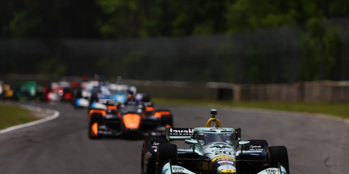Alexander Rossi Roars: Java House Takes Center Stage at Laguna IndyCar Grand Prix