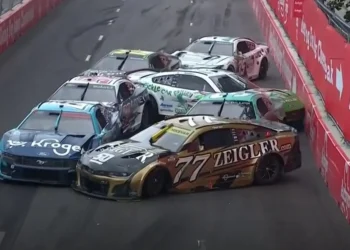 Carson Hocevar Ignites Carnage in Chicago Street Race with Epic Pileup
