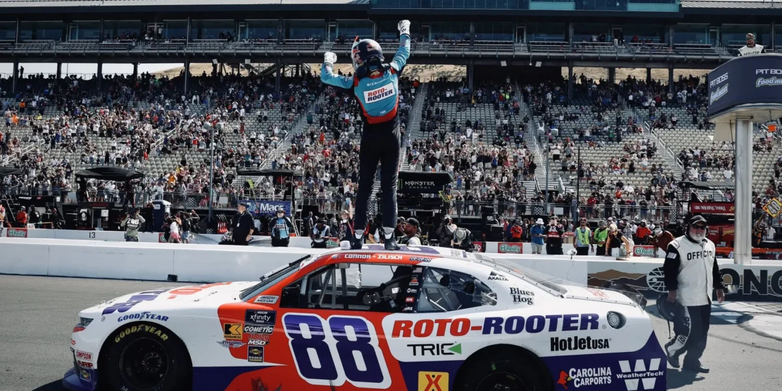 Connor Zilisch’s Epic Triumph: Youngest Xfinity Driver Shocks Racing World with Record-Breaking Wins