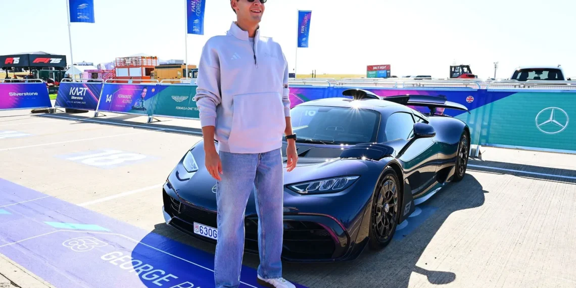 George Russell Unleashes £2.5M Hypercar Fury at British GP Media Day
