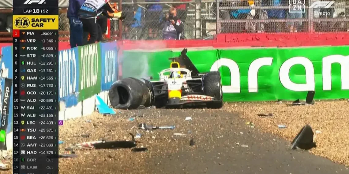 Video – Isack Hadjar’s Terrifying High-Speed Shunt at British GP Shakes Racing World