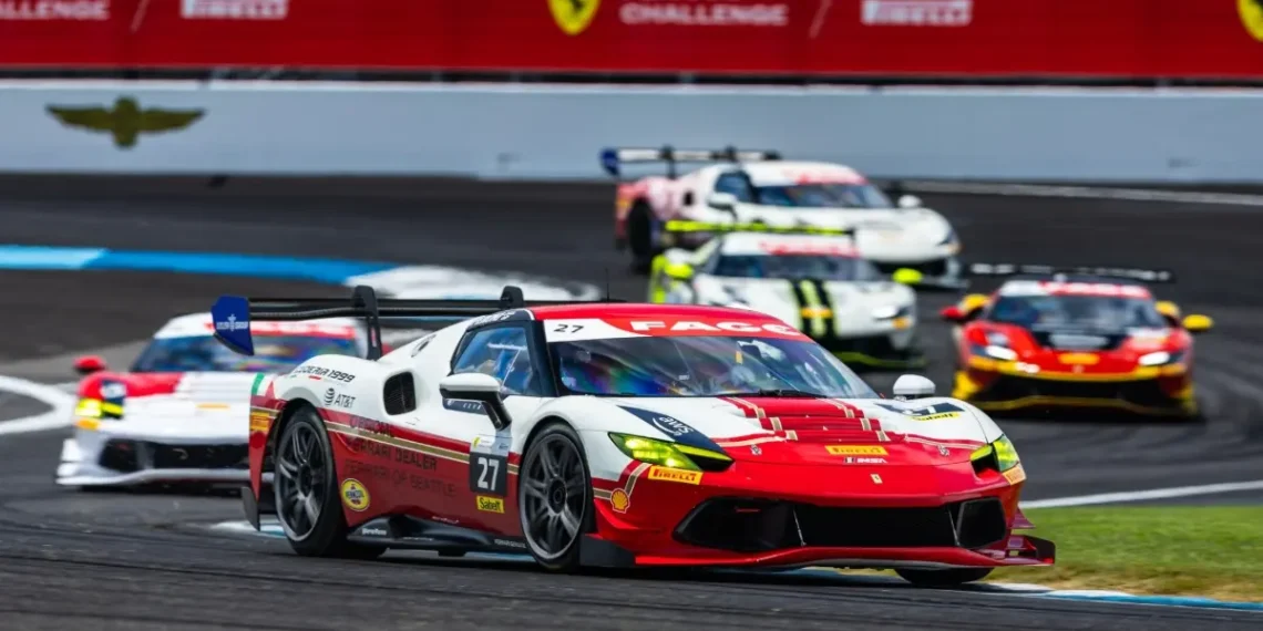 Perrina Dominates Ferrari Challenge North America Race 1 at Watkins Glen, Extends Championship Lead