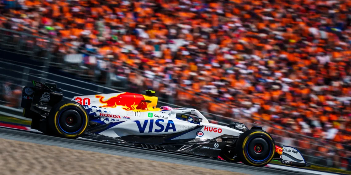 Liam Lawson Unleashes Fiery New Livery with Racing Bulls for British GP!