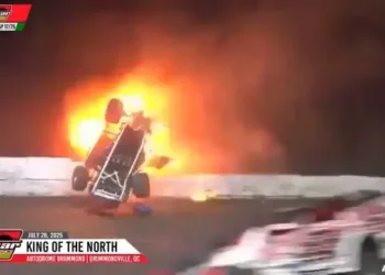 NASCAR Star Stewart Friesen Crushed in Fiery Crash: Fractured Pelvis and Broken Leg Shocker
