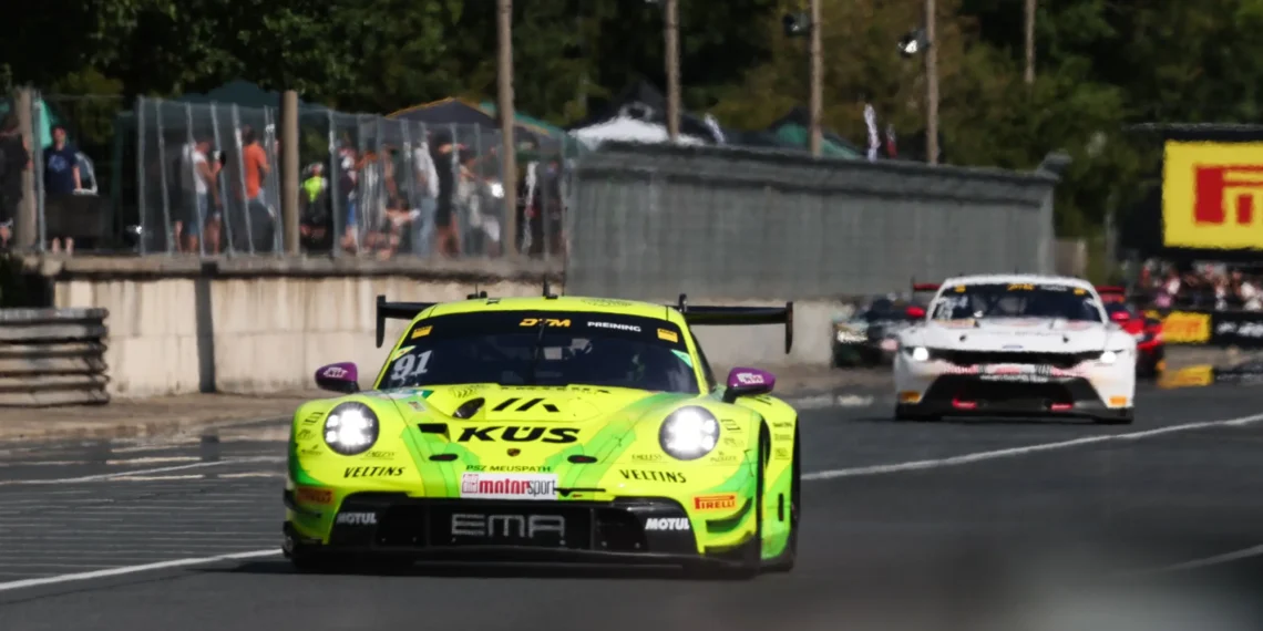 Thomas Preining dominates Ferrari duo, secures third DTM triumph at Norisring