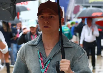 Tom Holland leads star-studded British GP Gridwalk with A-list celebrities at Silverstone!