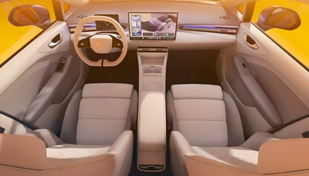 Interior do novo MG4 elétrico oficialmente revelado antes da estreia