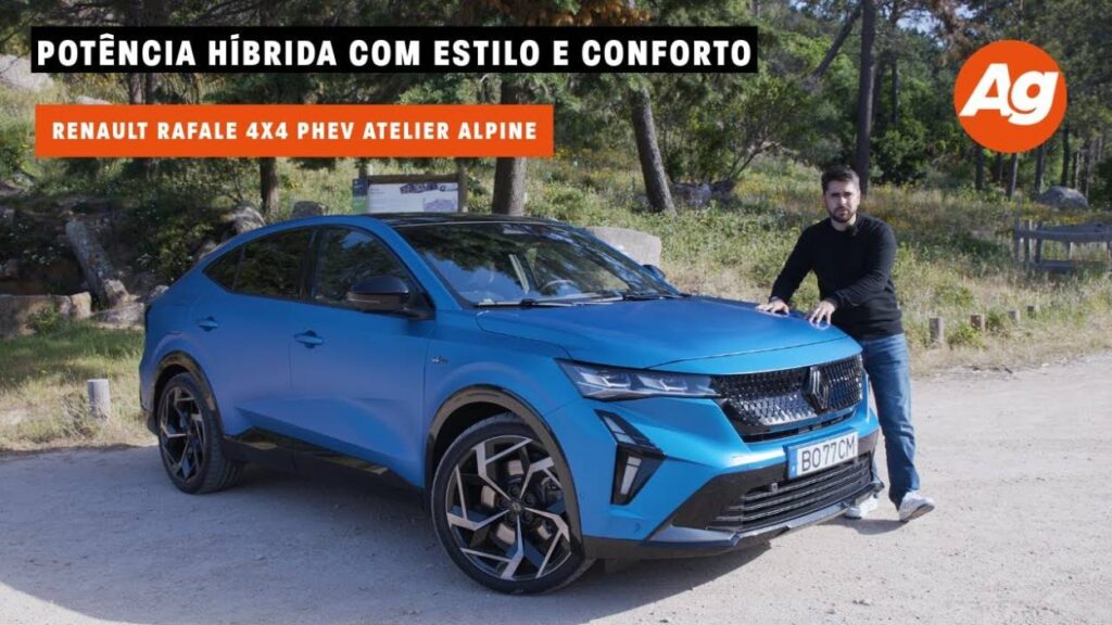 Renault Rafale 4×4 PHEV Atelier Alpine – Potência Híbrida com Estilo e Conforto!