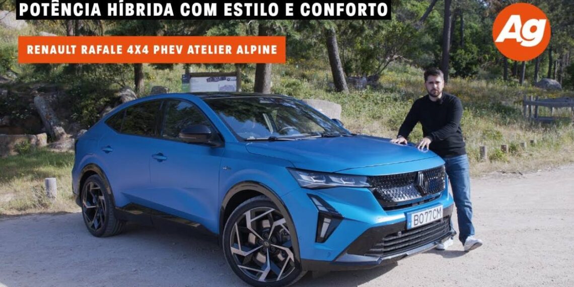 Renault Rafale 4×4 PHEV Atelier Alpine – Potência Híbrida com Estilo e Conforto!