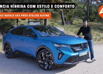 Renault Rafale 4×4 PHEV Atelier Alpine – Potência Híbrida com Estilo e Conforto!
