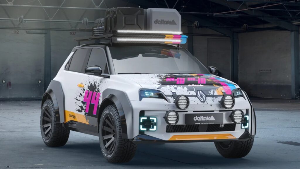 Delta 4X4 transforma Renault 5 elétrico num “monstro” do todo-o-terreno