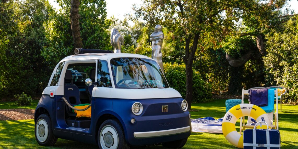 Fiat Topolino ganha edição especial de verão inspirada na Riviera