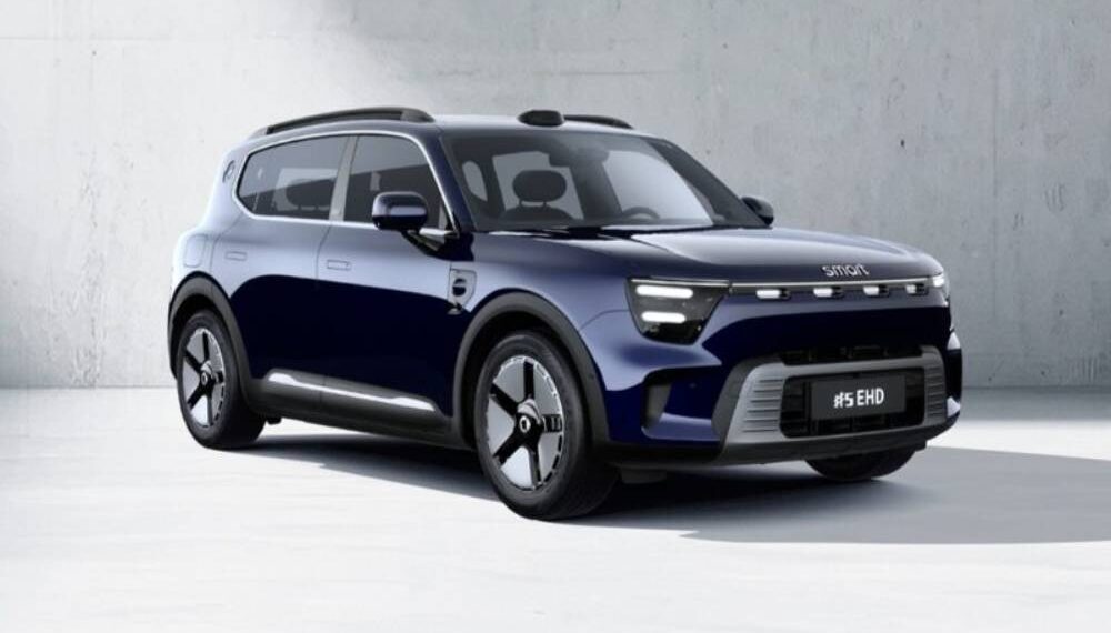 Smart revela as primeiras imagens do #5 EHD híbrido plug-in