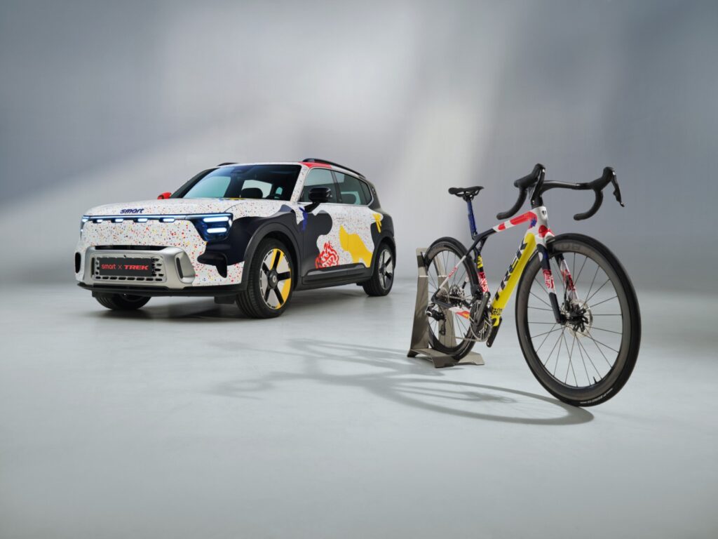 Smart#5 ganha versão única inspirada no ciclismo