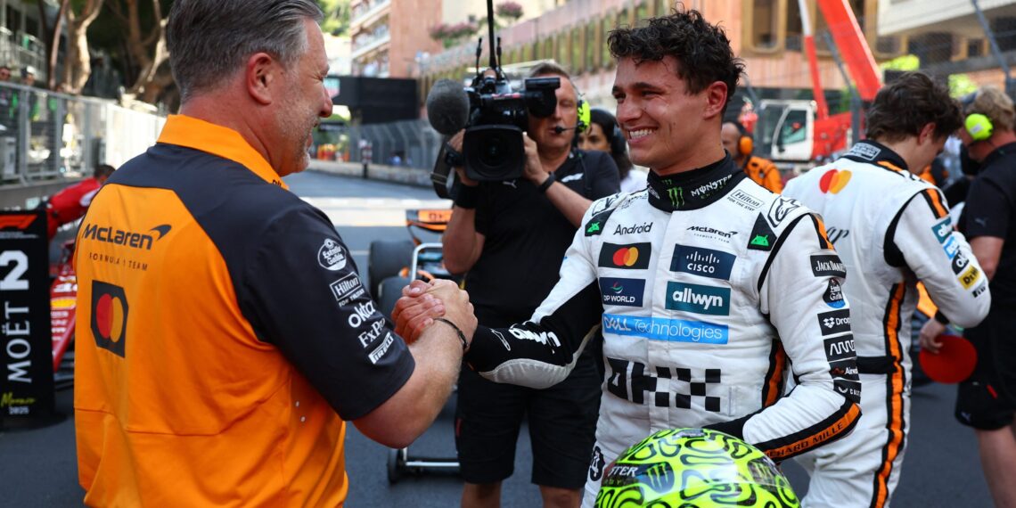 Zak Brown Shocks Motorsport World with Stunning Pole Position at Monterey Reunion!