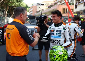 Zak Brown Shocks Motorsport World with Stunning Pole Position at Monterey Reunion!
